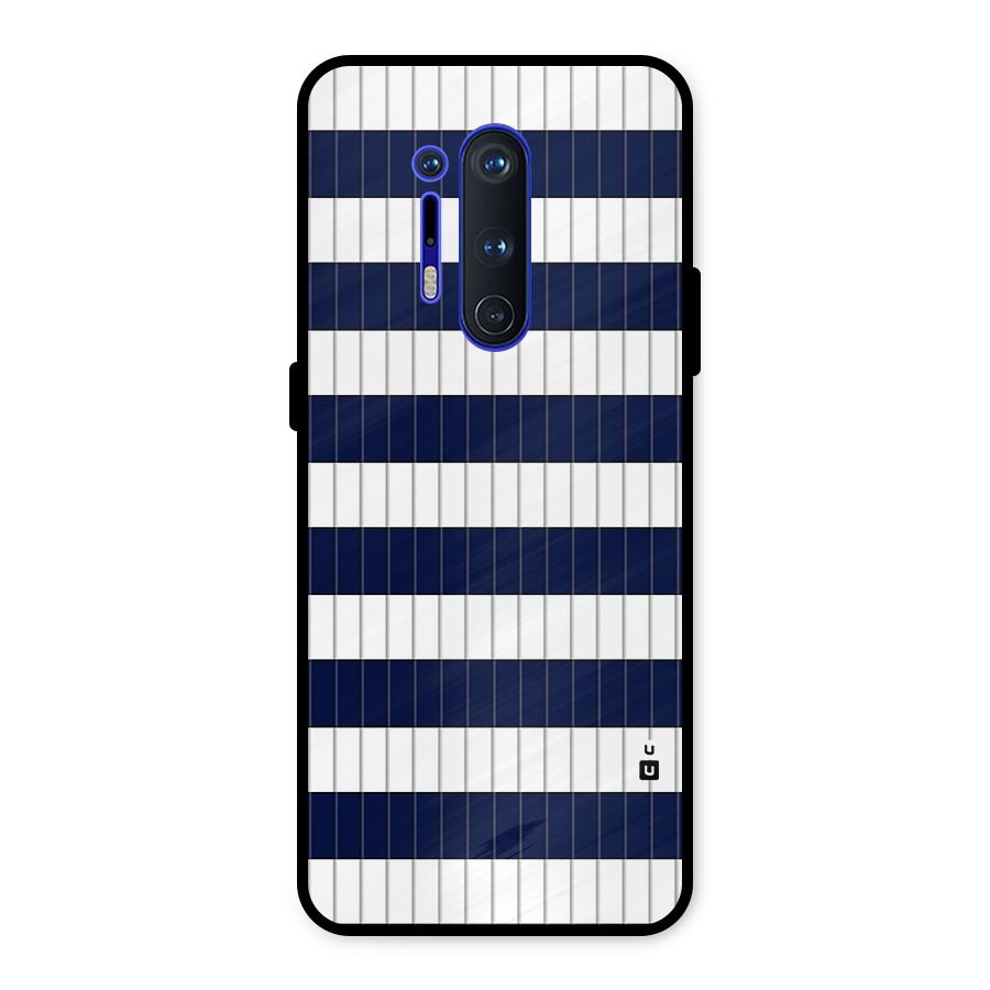 Step Stripes Metal Back Case for OnePlus 8 Pro