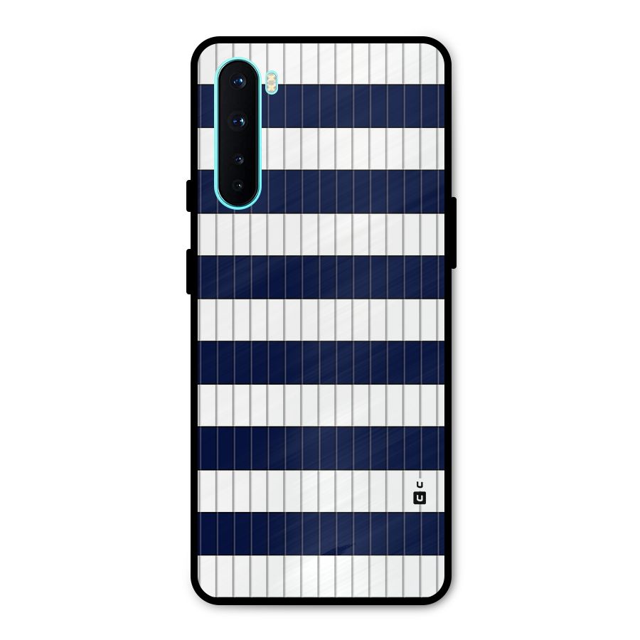 Step Stripes Metal Back Case for OnePlus Nord