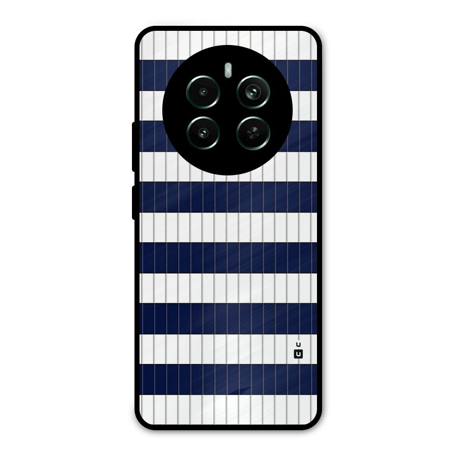 Step Stripes Metal Back Case for Realme 12 Plus