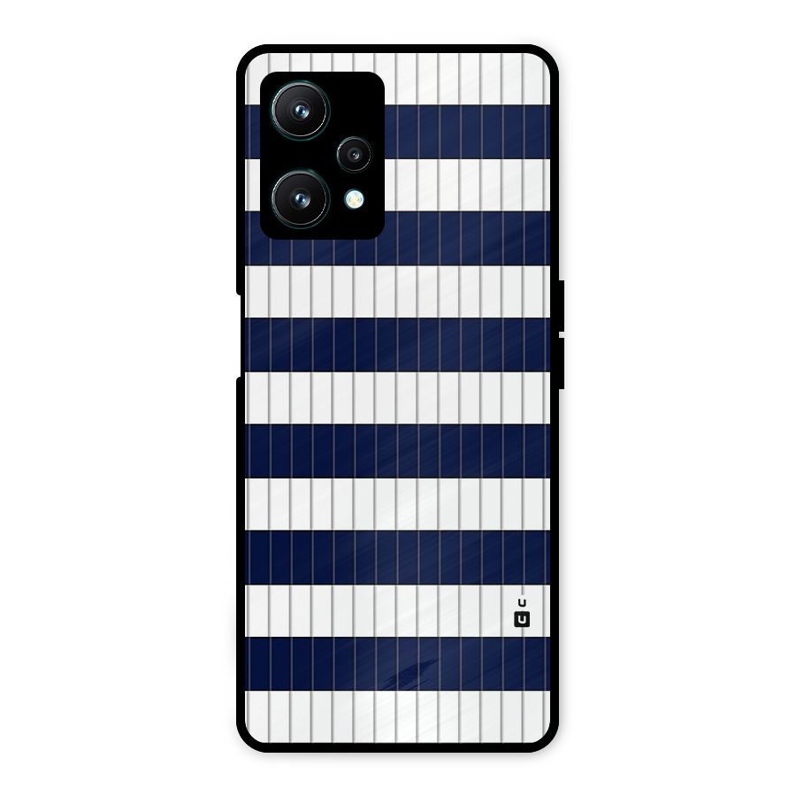 Step Stripes Metal Back Case for Realme 9 Pro 5G