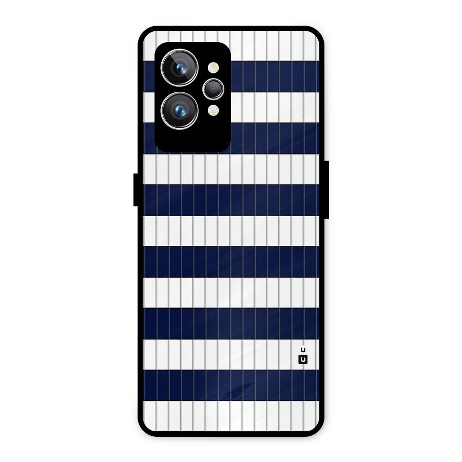 Step Stripes Metal Back Case for Realme GT2 Pro