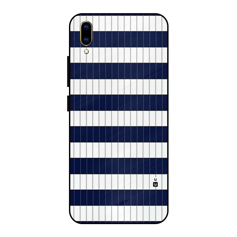 Step Stripes Metal Back Case for Vivo V11 Pro