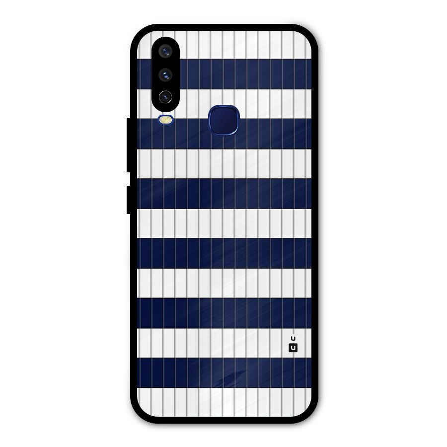 Step Stripes Metal Back Case for Vivo Y15