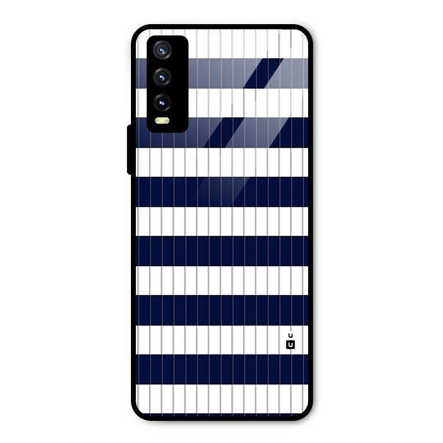Step Stripes Metal Back Case for Vivo Y20