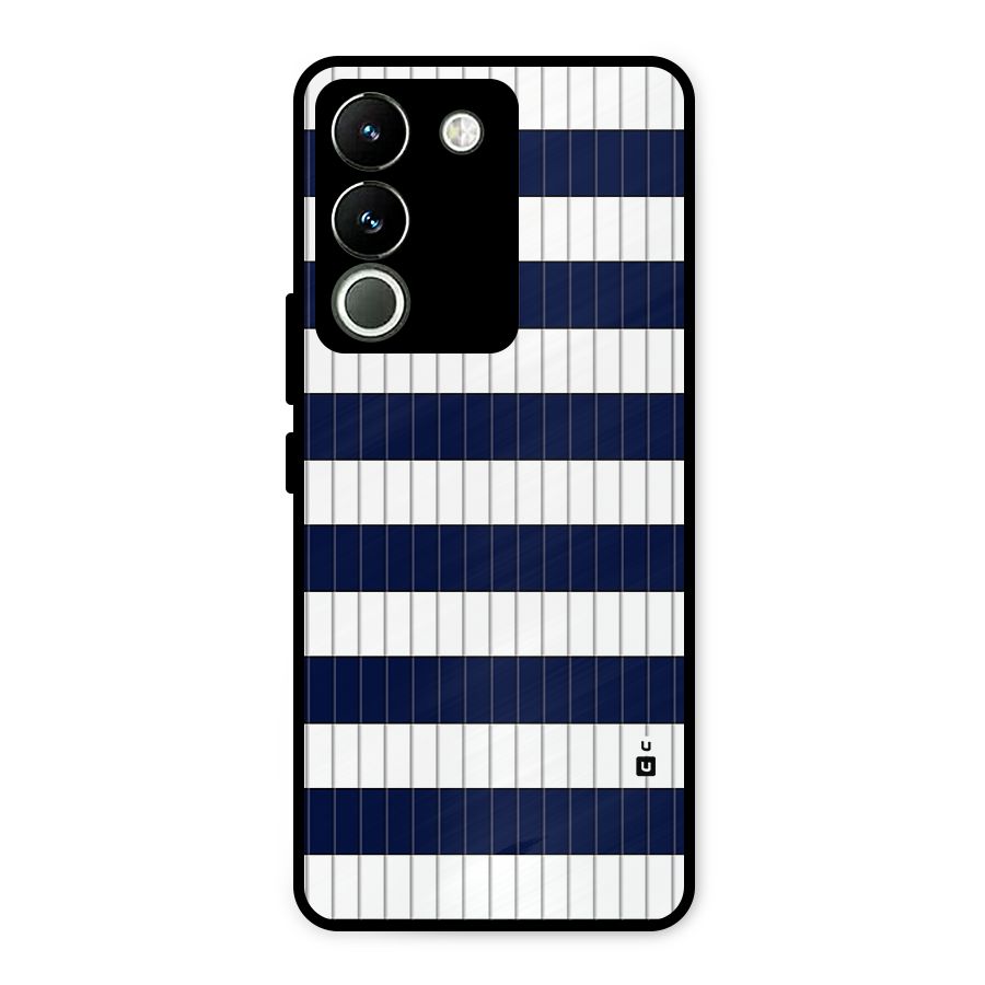 Step Stripes Metal Back Case for Vivo Y200