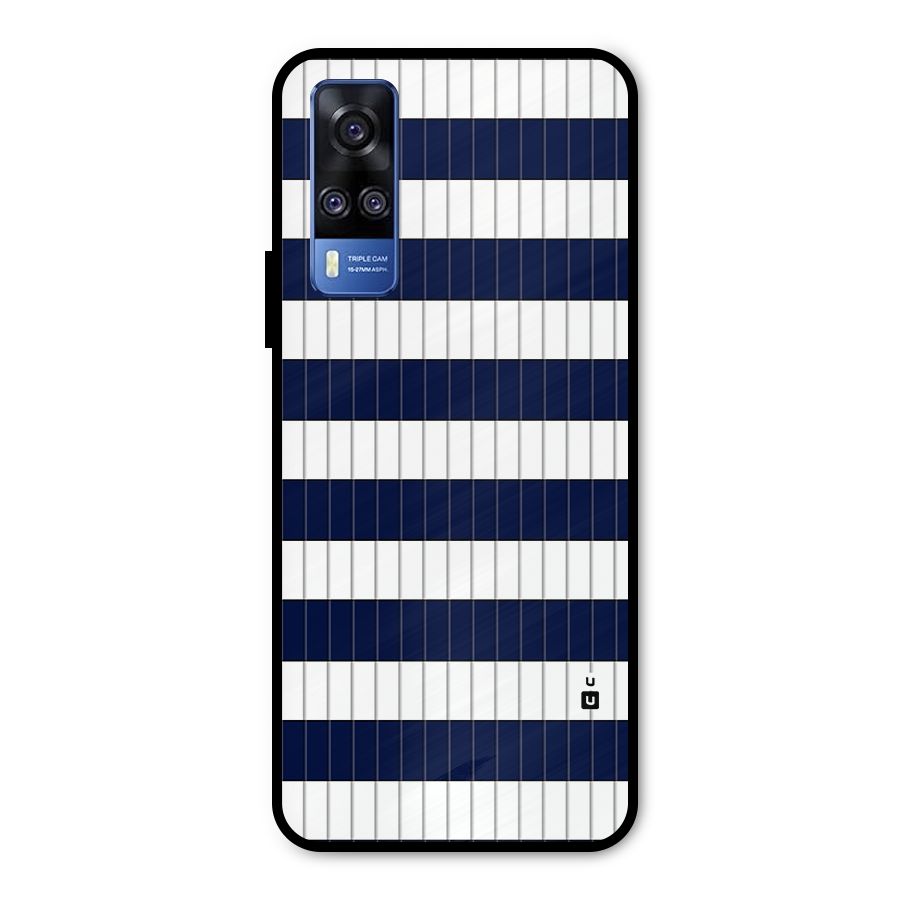 Step Stripes Metal Back Case for Vivo Y31