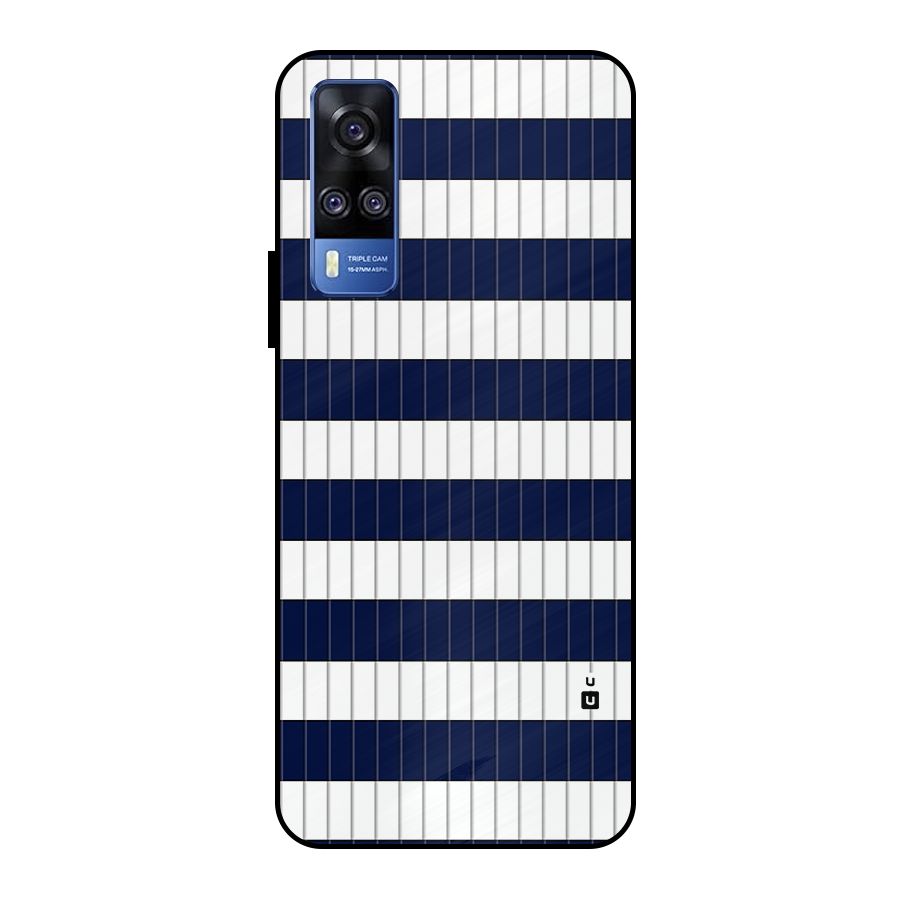 Step Stripes Metal Back Case for Vivo Y51