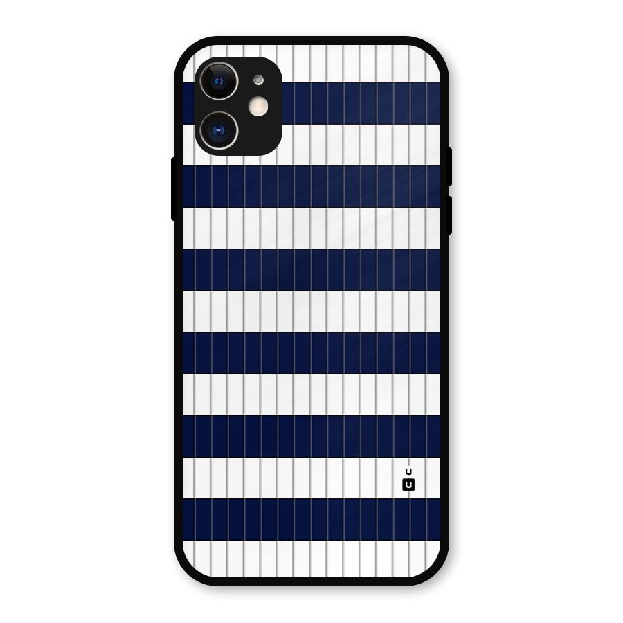 Step Stripes Metal Back Case for iPhone 11