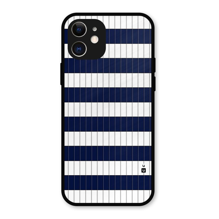 Step Stripes Metal Back Case for iPhone 12