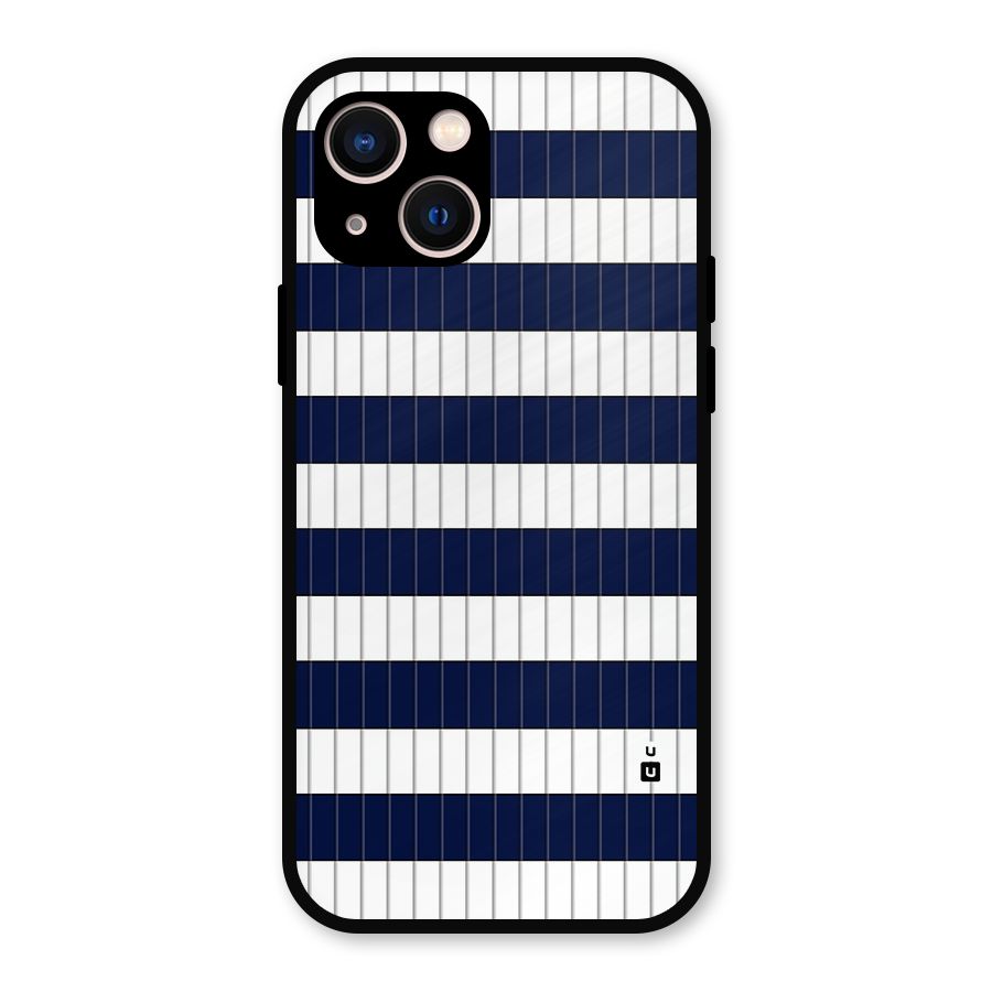 Step Stripes Metal Back Case for iPhone 13