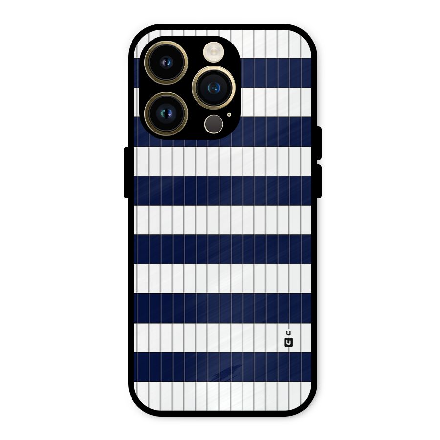 Step Stripes Metal Back Case for iPhone 14 Pro