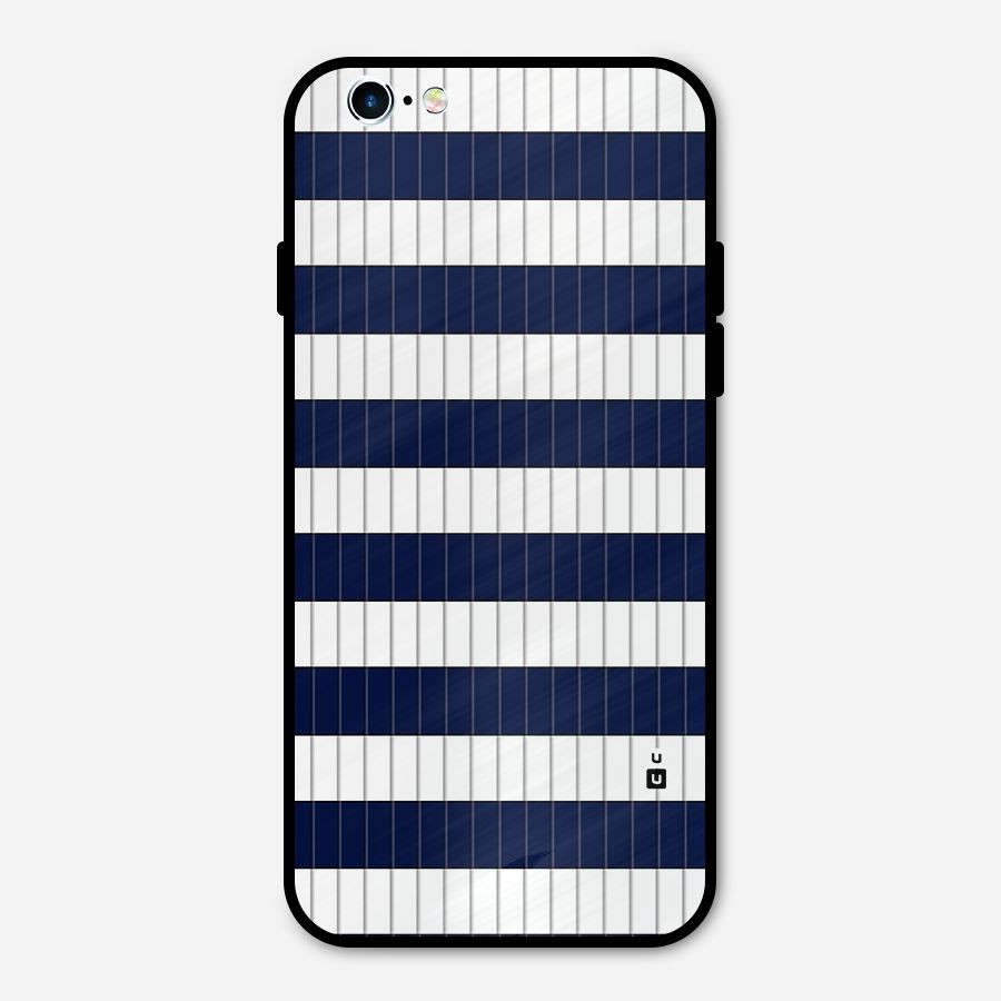 Step Stripes Metal Back Case for iPhone 6 6s