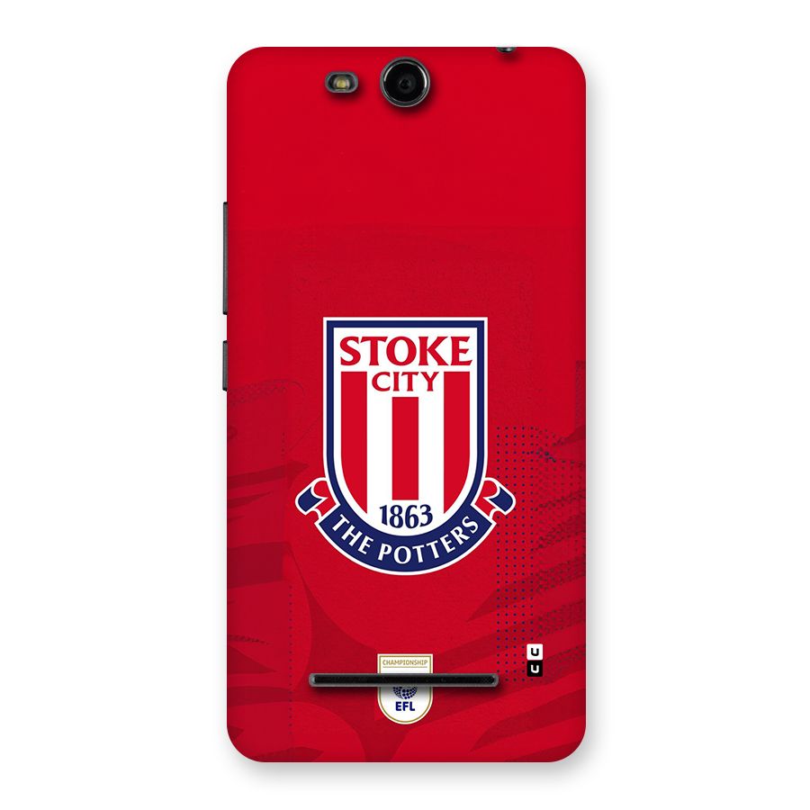 Stoke City Back Case for Canvas Juice 3 Q392