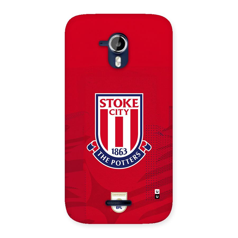Stoke City Back Case for Canvas Magnus A117