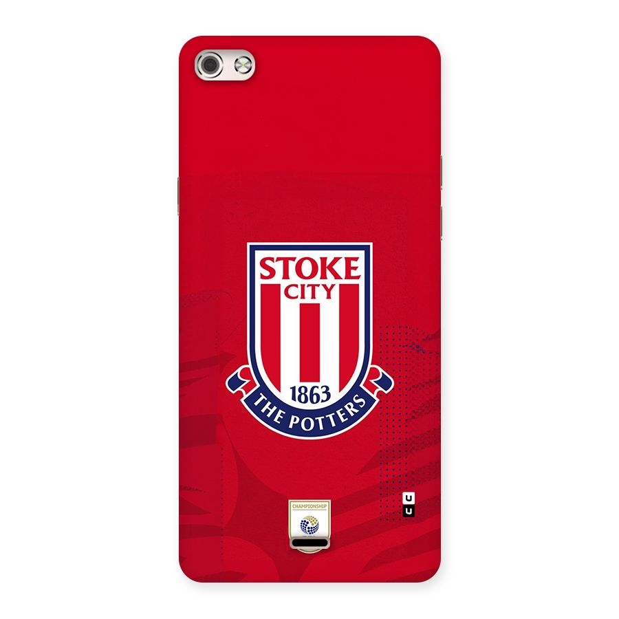 Stoke City Back Case for Canvas Silver 5
