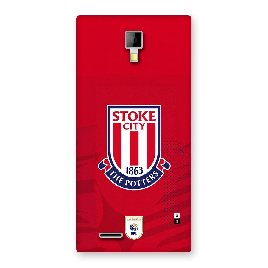 Stoke City Back Case for Canvas Xpress A99