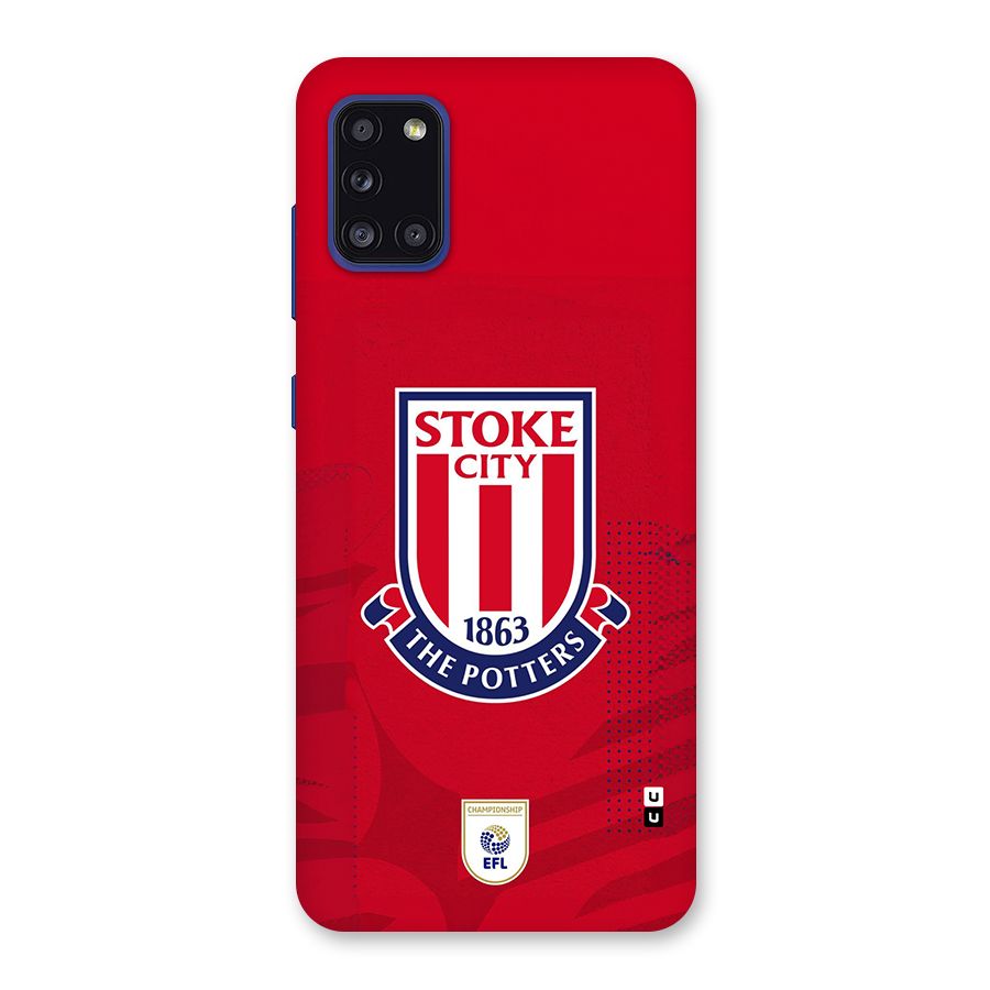 Stoke City Back Case for Galaxy A31