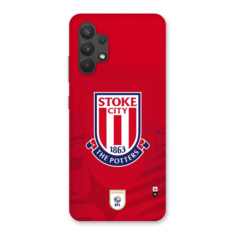 Stoke City Back Case for Galaxy A32