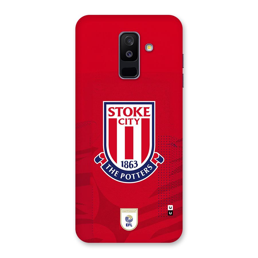 Stoke City Back Case for Galaxy A6 Plus