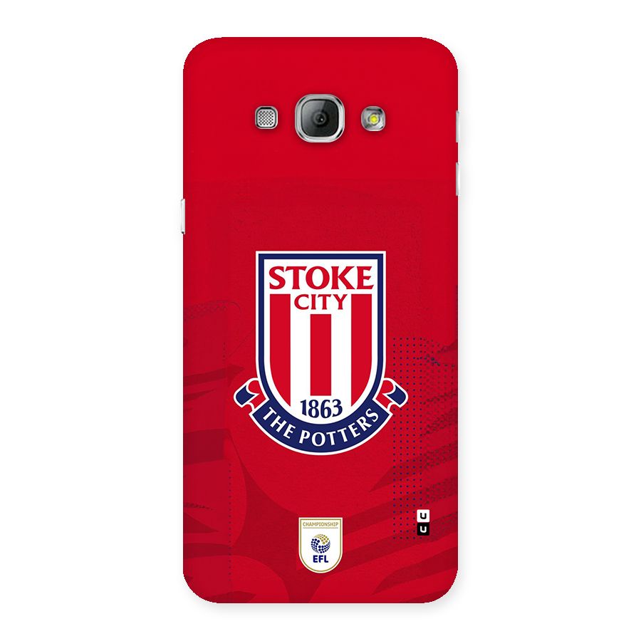 Stoke City Back Case for Galaxy A8