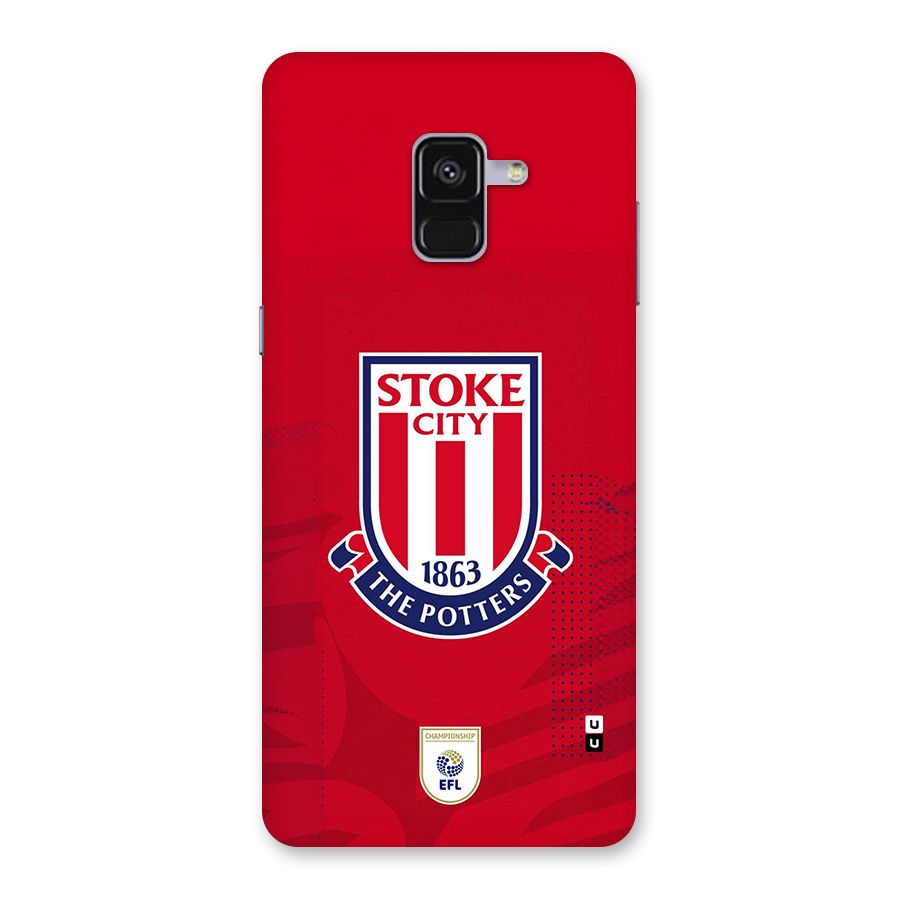 Stoke City Back Case for Galaxy A8 Plus