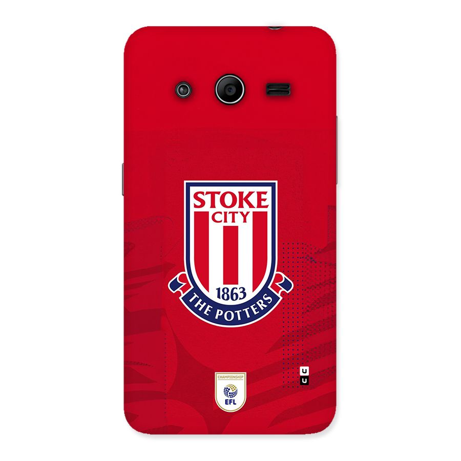 Stoke City Back Case for Galaxy Core 2