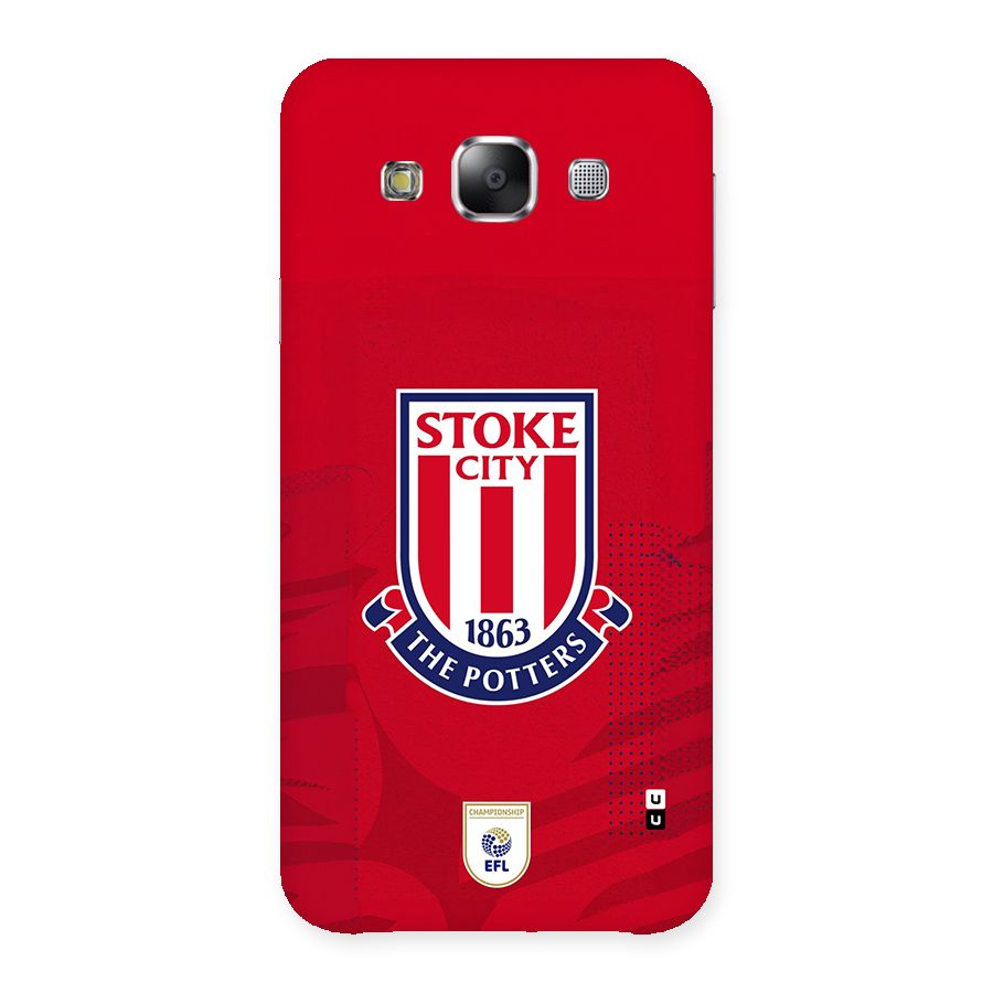 Stoke City Back Case for Galaxy E5