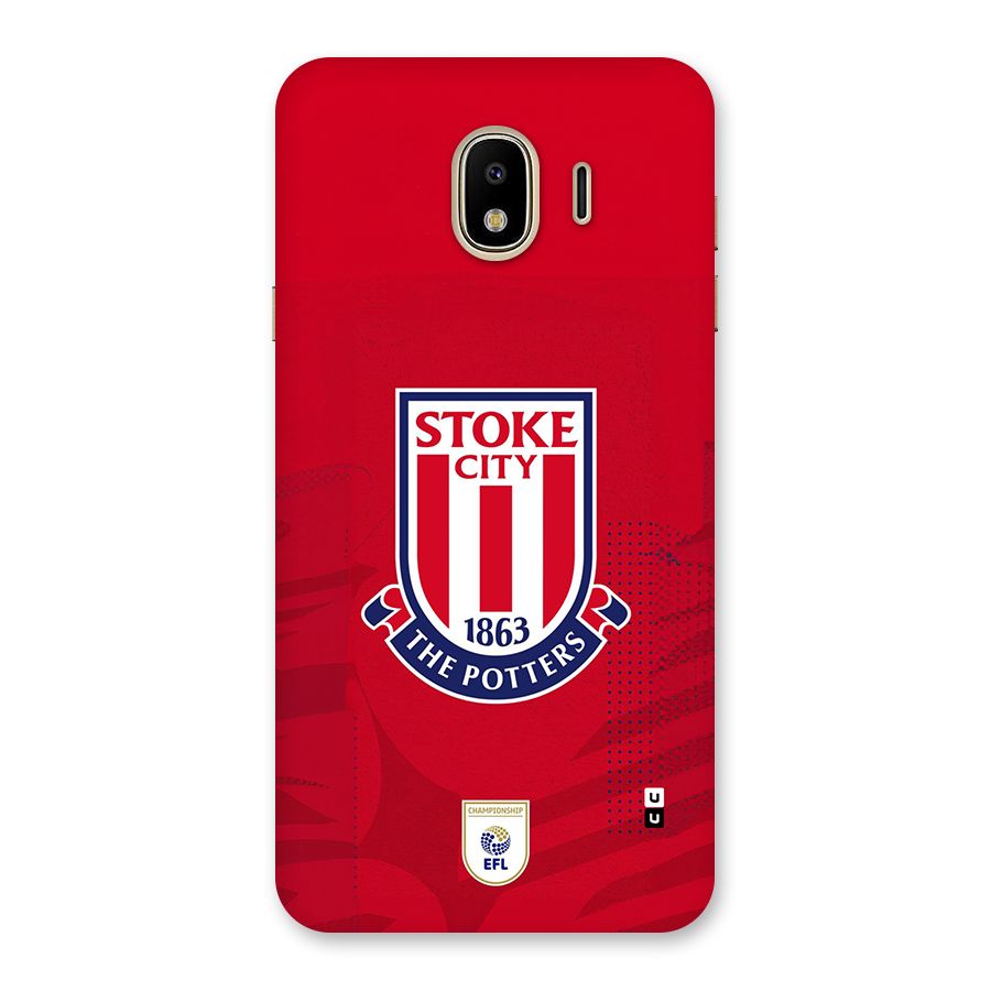Stoke City Back Case for Galaxy J4