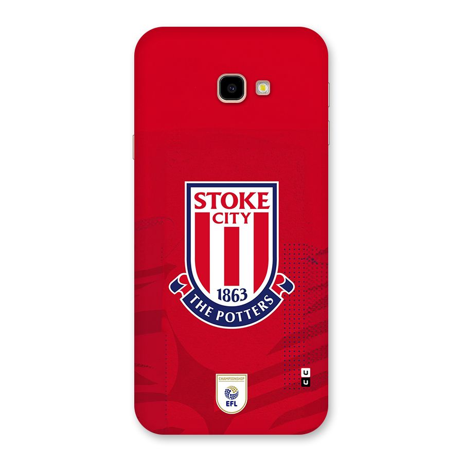 Stoke City Back Case for Galaxy J4 Plus