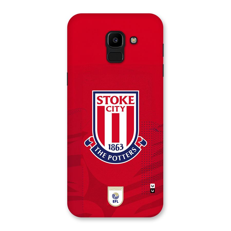 Stoke City Back Case for Galaxy J6