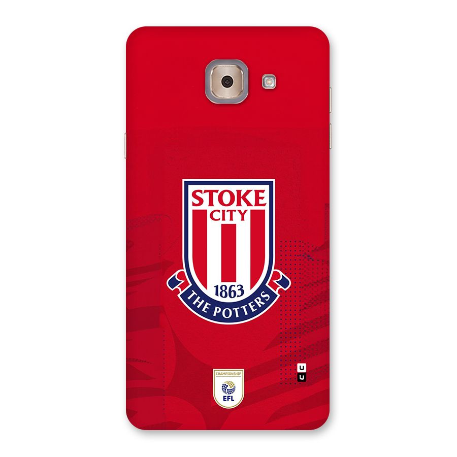 Stoke City Back Case for Galaxy J7 Max