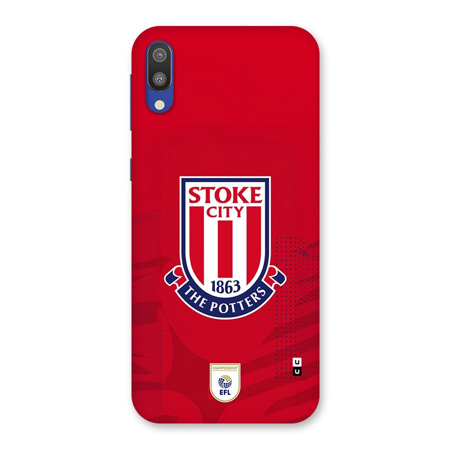 Stoke City Back Case for Galaxy M10