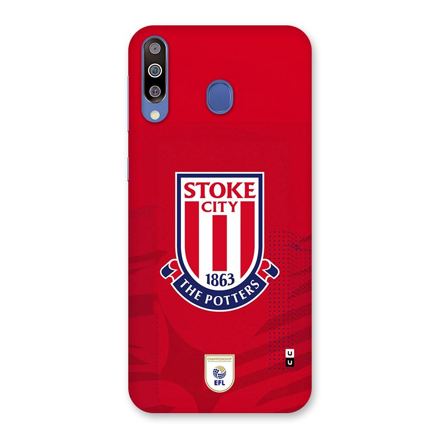 Stoke City Back Case for Galaxy M30
