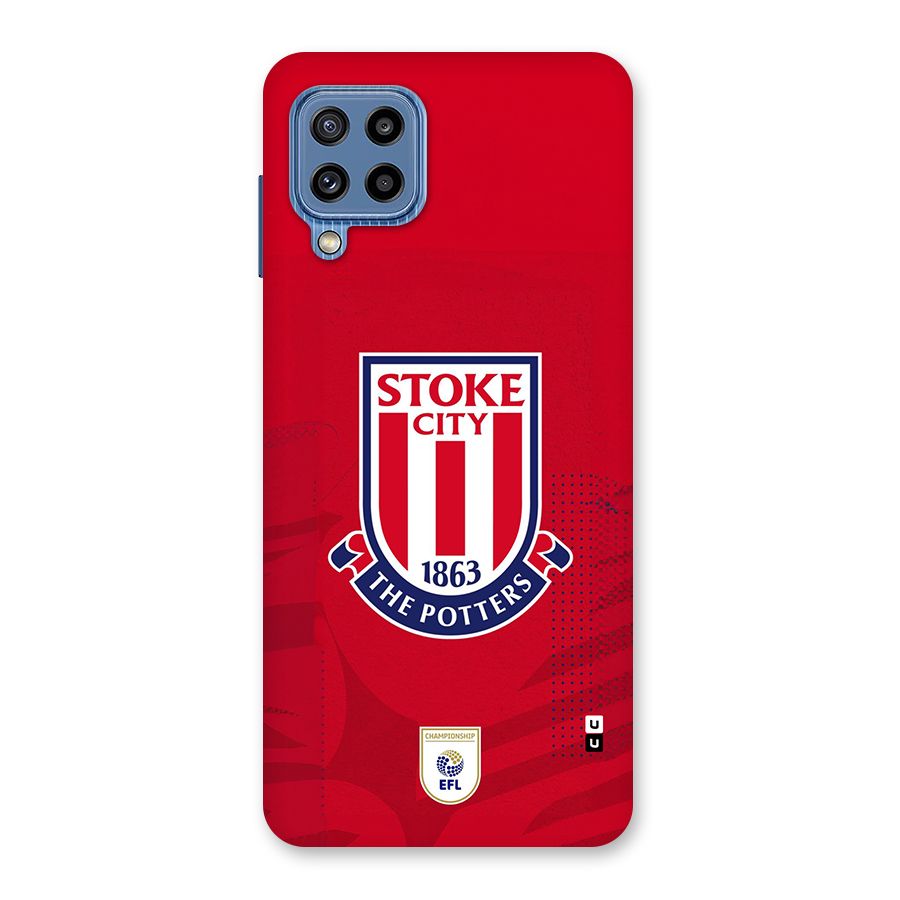 Stoke City Back Case for Galaxy M32