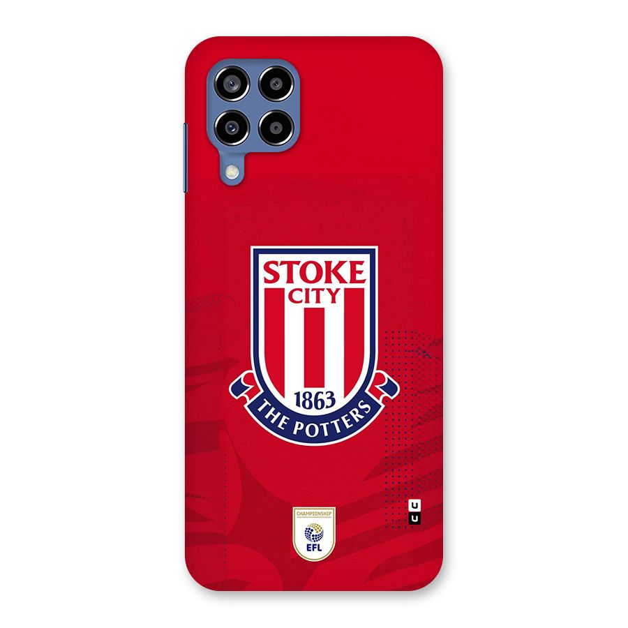 Stoke City Back Case for Galaxy M53 5G