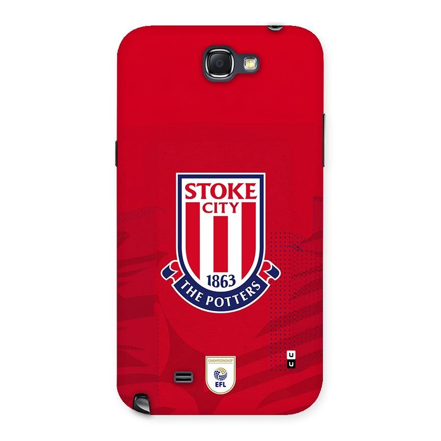 Stoke City Back Case for Galaxy Note 2