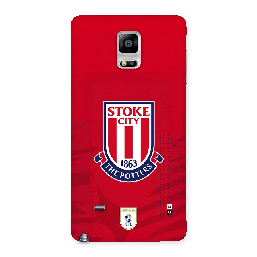Stoke City Back Case for Galaxy Note 4