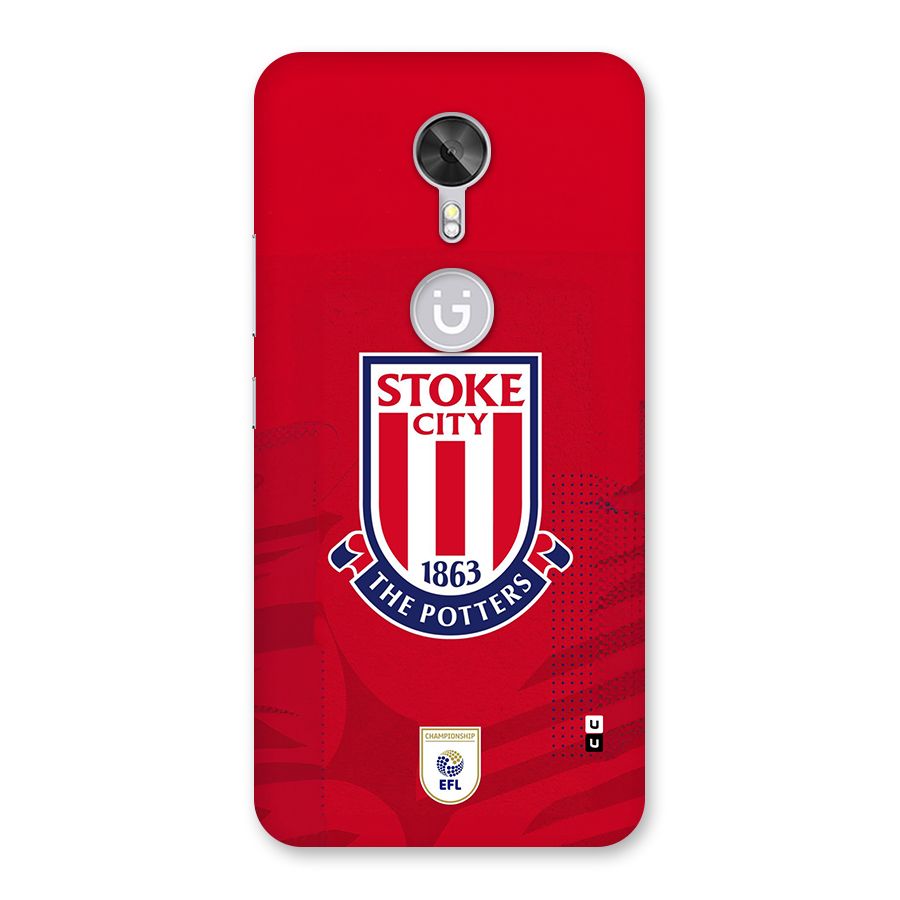 Stoke City Back Case for Gionee A1