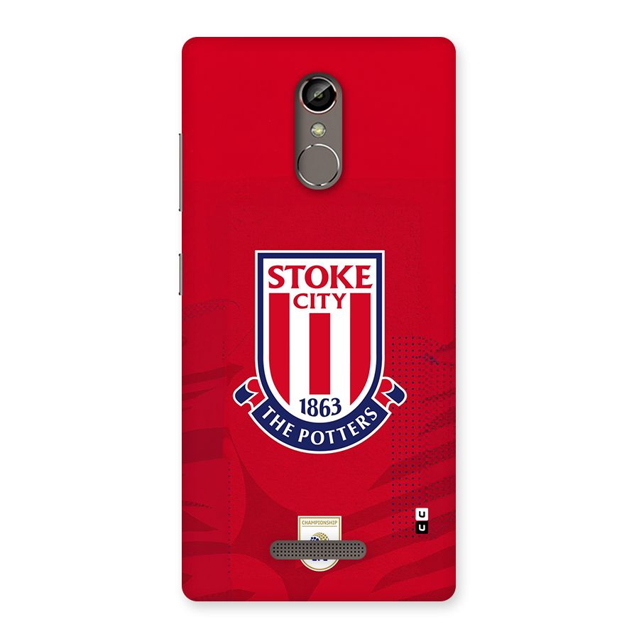 Stoke City Back Case for Gionee S6s