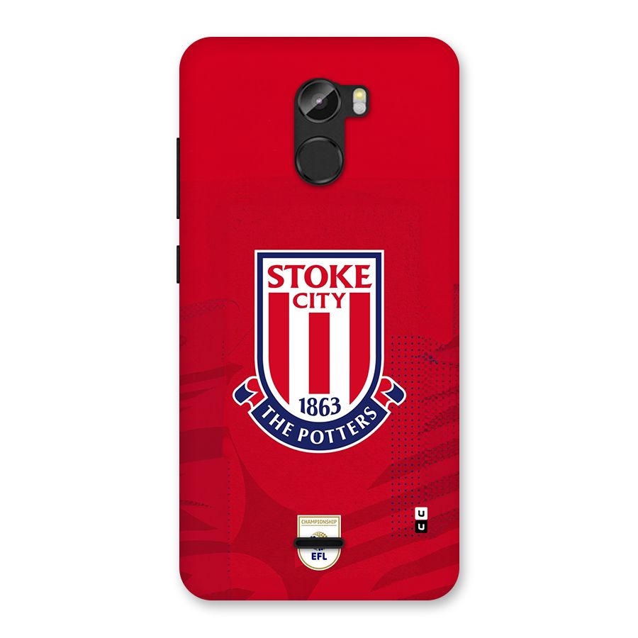Stoke City Back Case for Gionee X1