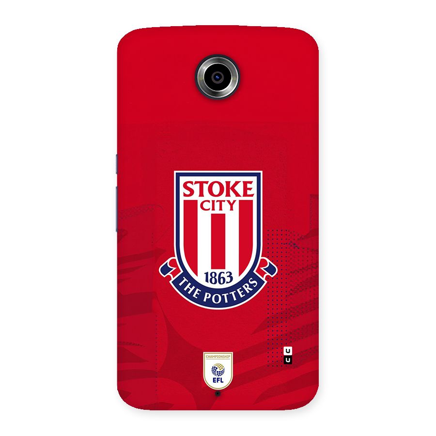 Stoke City Back Case for Google Nexus 6