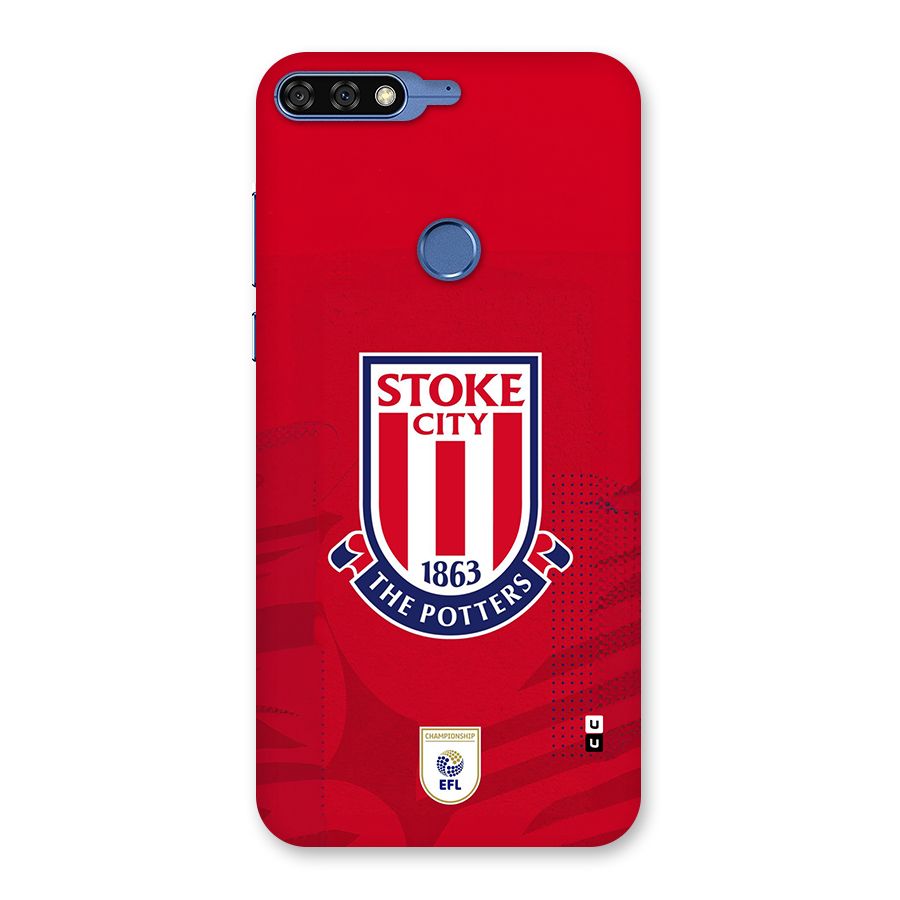 Stoke City Back Case for Honor 7C