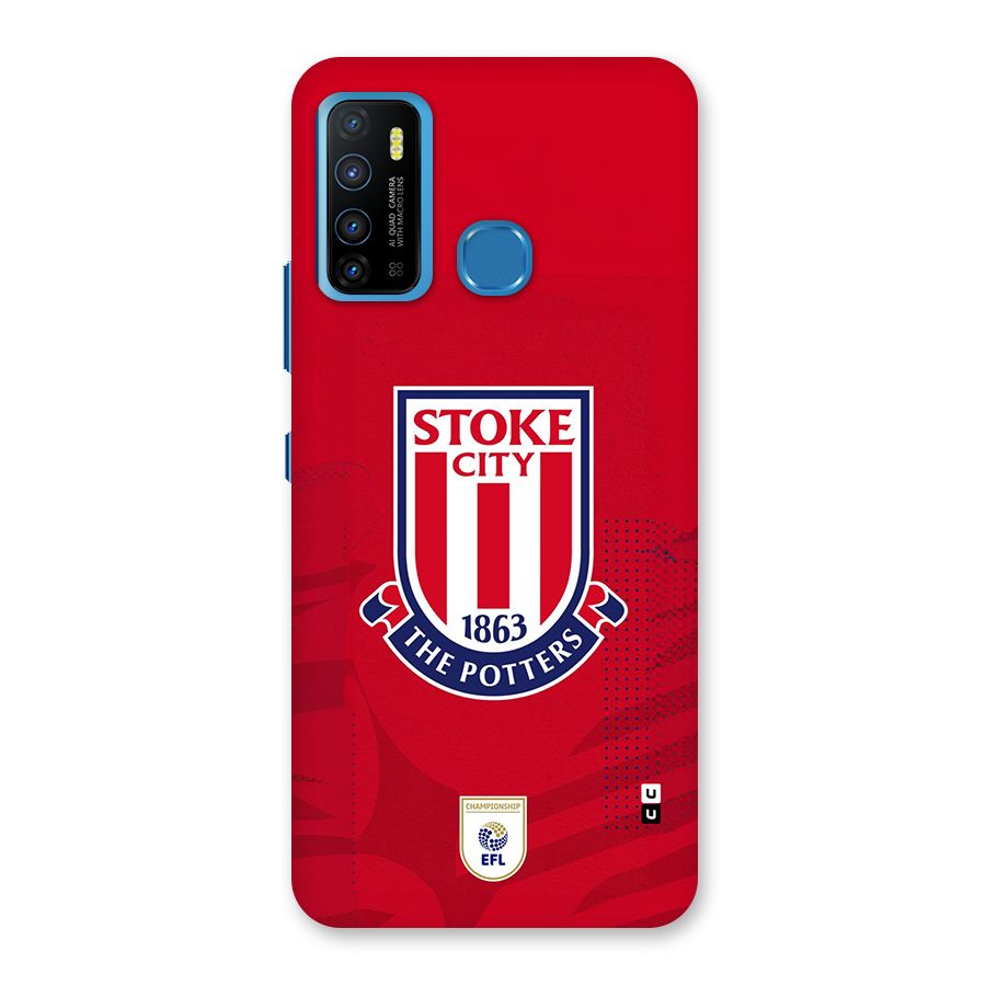 Stoke City Back Case for Infinix Hot 9