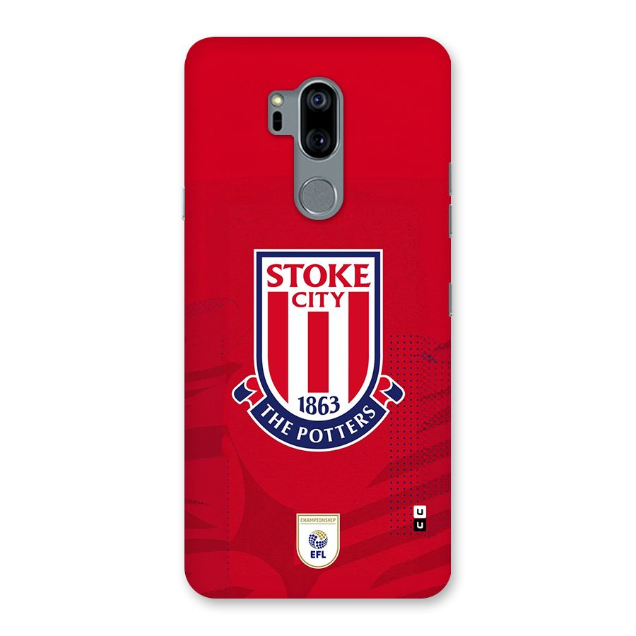Stoke City Back Case for LG G7