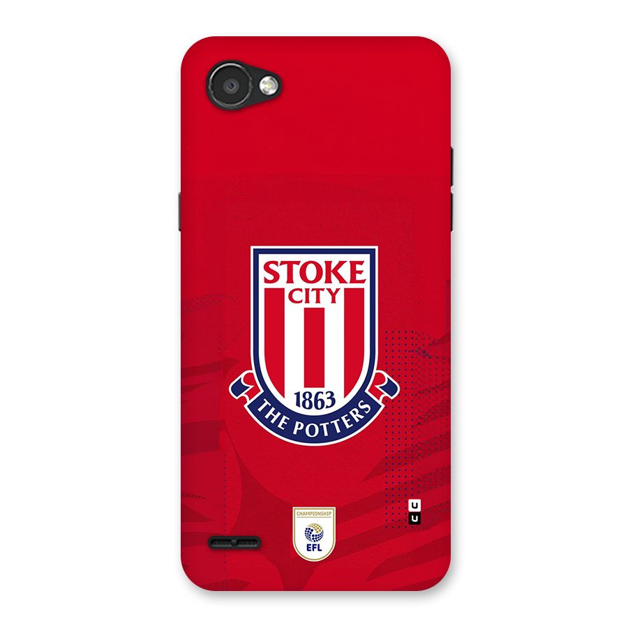 Stoke City Back Case for LG Q6