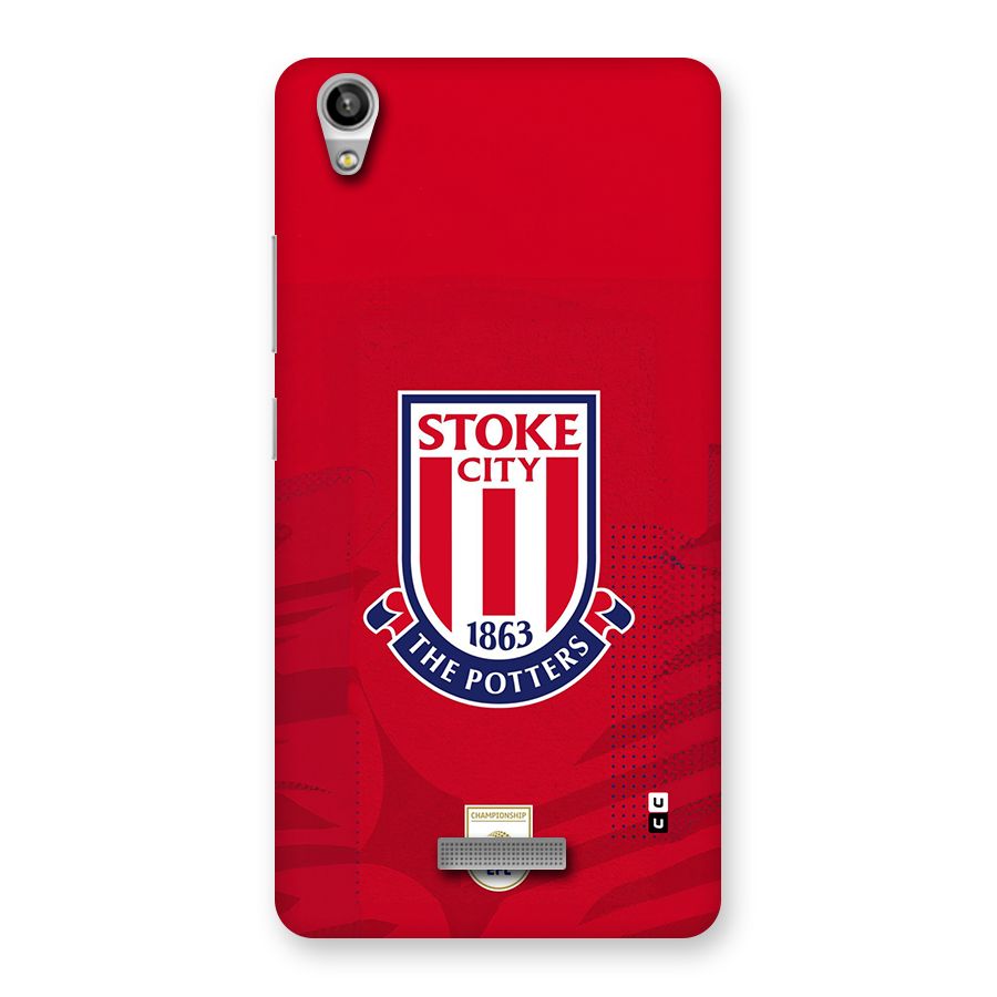Stoke City Back Case for Lava Pixel V1