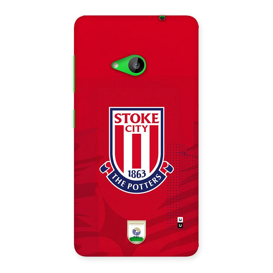 Stoke City Back Case for Lumia 535