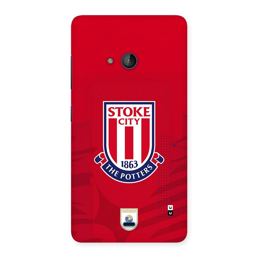 Stoke City Back Case for Lumia 540