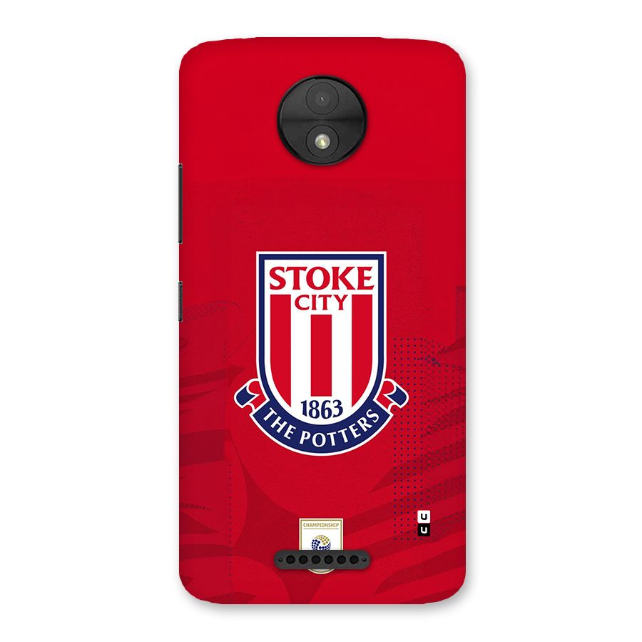 Stoke City Back Case for Moto C