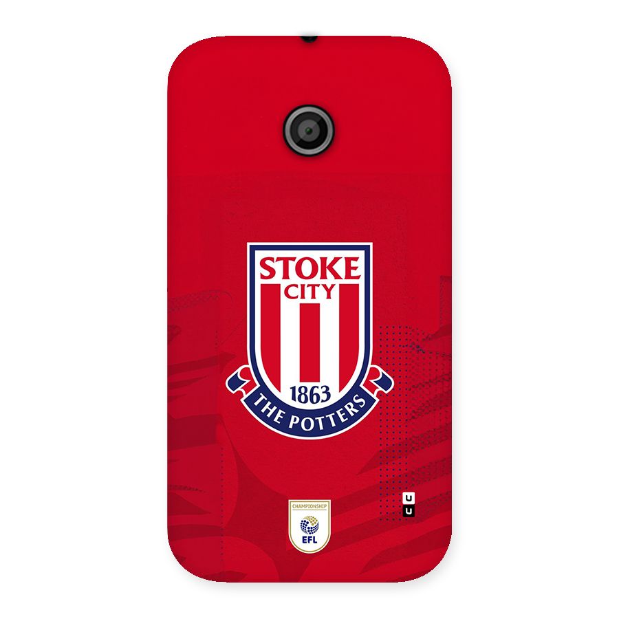 Stoke City Back Case for Moto E